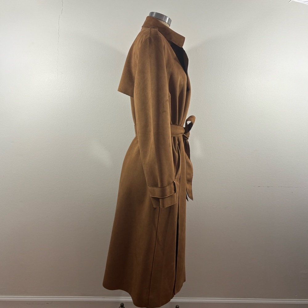 New York & Company Classic Tan Trench Coat - Picture 2 of 5